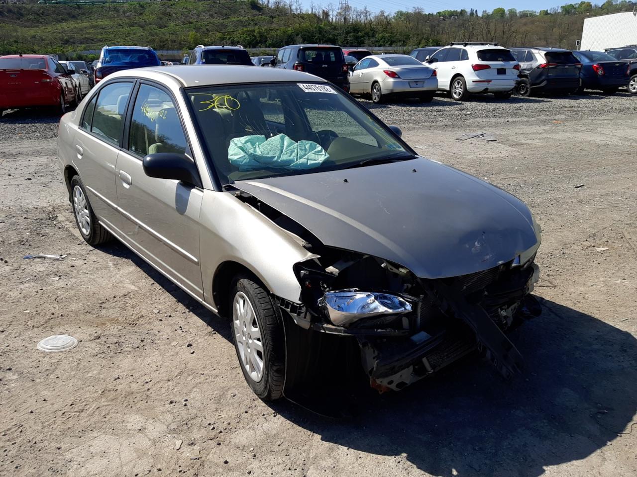 HONDA CIVIC LX 2004 with VIN 2HGES16504H631732 - Photo from auction