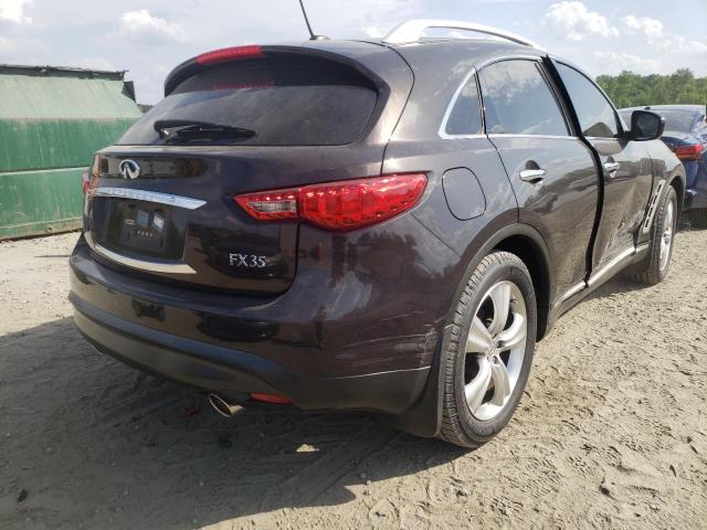 Photo 4 from auction – 2009 INFINITI FX35 with VIN JNRAS18W69M151315
