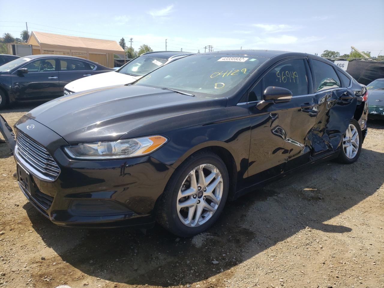 Photo 2 from auction – 2016 FORD FUSION SE with VIN 3FA6P0HD7GR240370