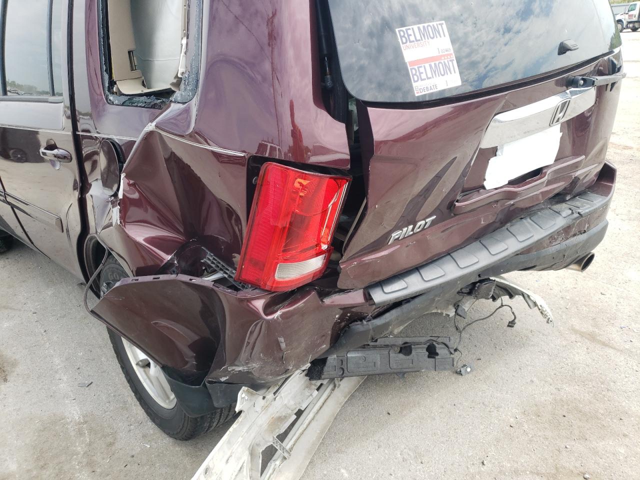 Photo 9 from auction – 2011 HONDA PILOT EXL with VIN 5FNYF3H50BB012348