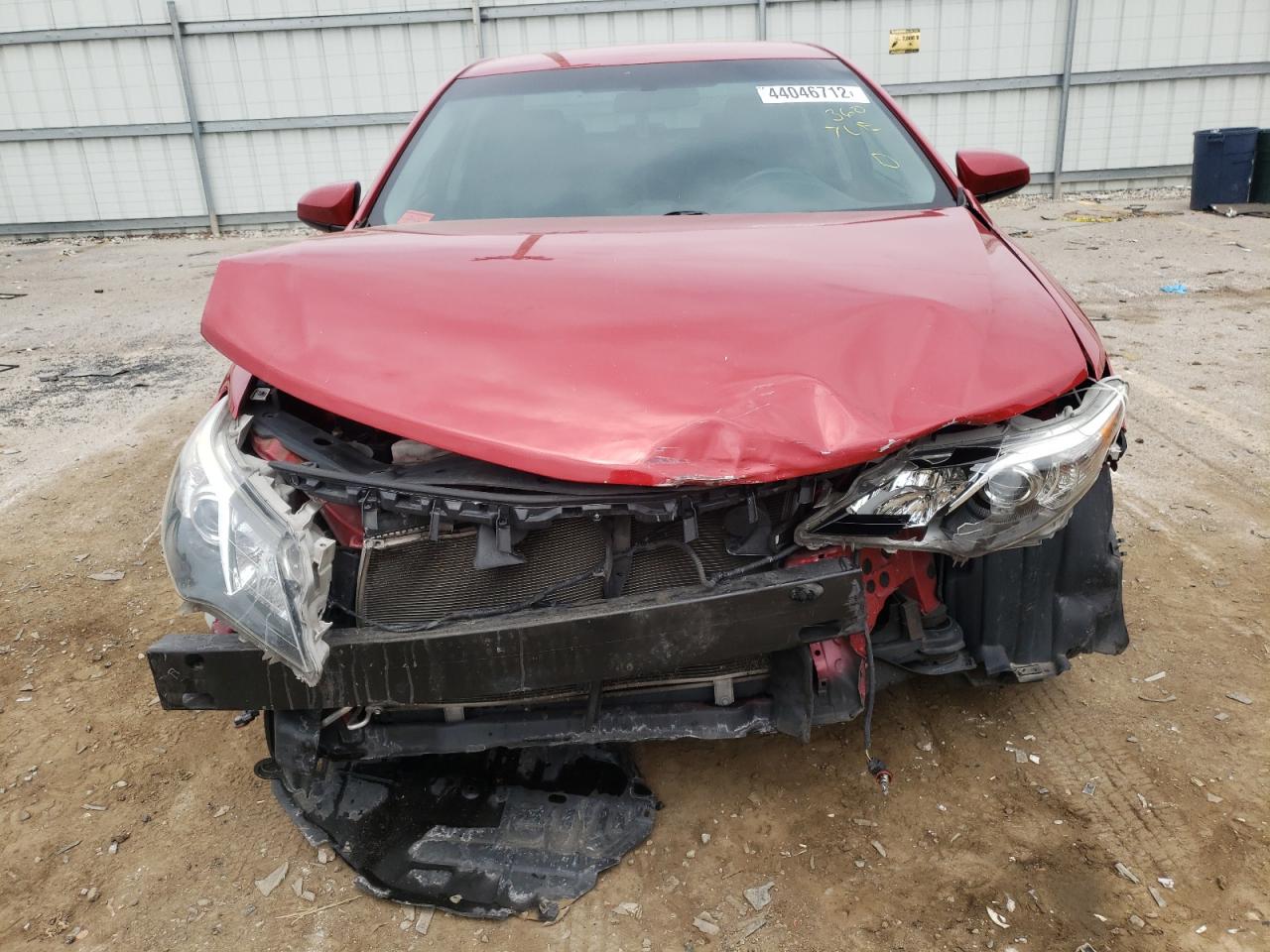 Photo 9 from auction – 2012 TOYOTA CAMRY BASE with VIN 4T1BF1FK7CU552738