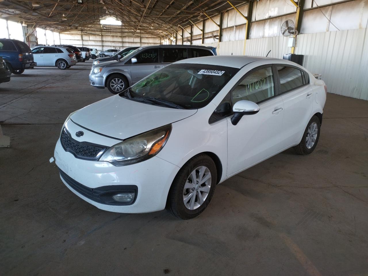 Photo 2 from auction – 2013 KIA RIO EX with VIN KNADN4A38D6119658