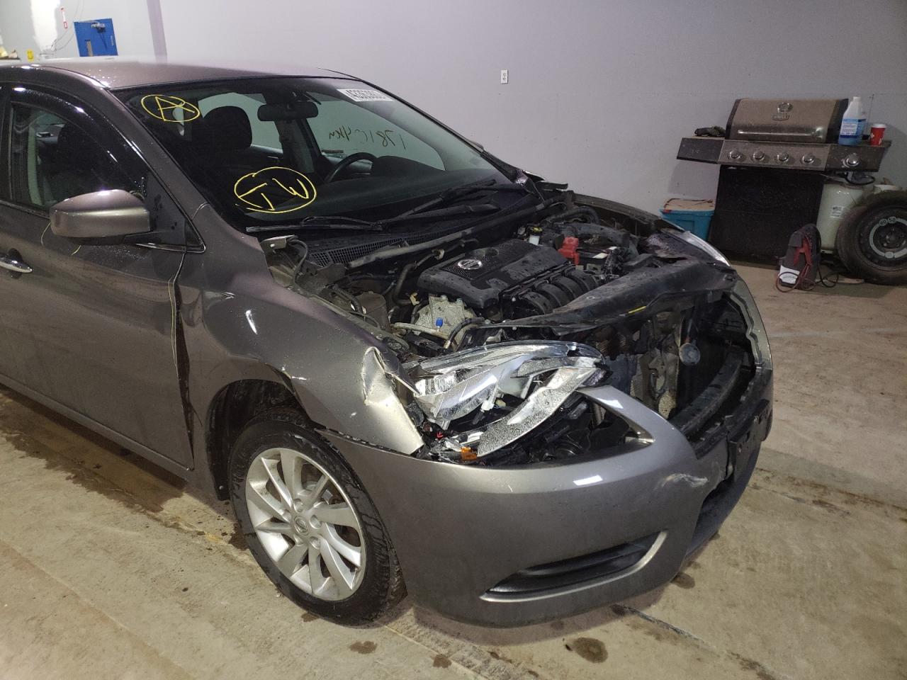 Photo 9 from auction – 2015 NISSAN SENTRA S with VIN 3N1AB7AP9FL652035