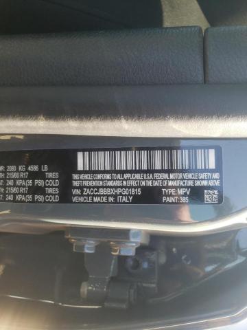 Photo 10 from auction – 2017 JEEP RENEGADE L with VIN ZACCJBBBXHPG01815