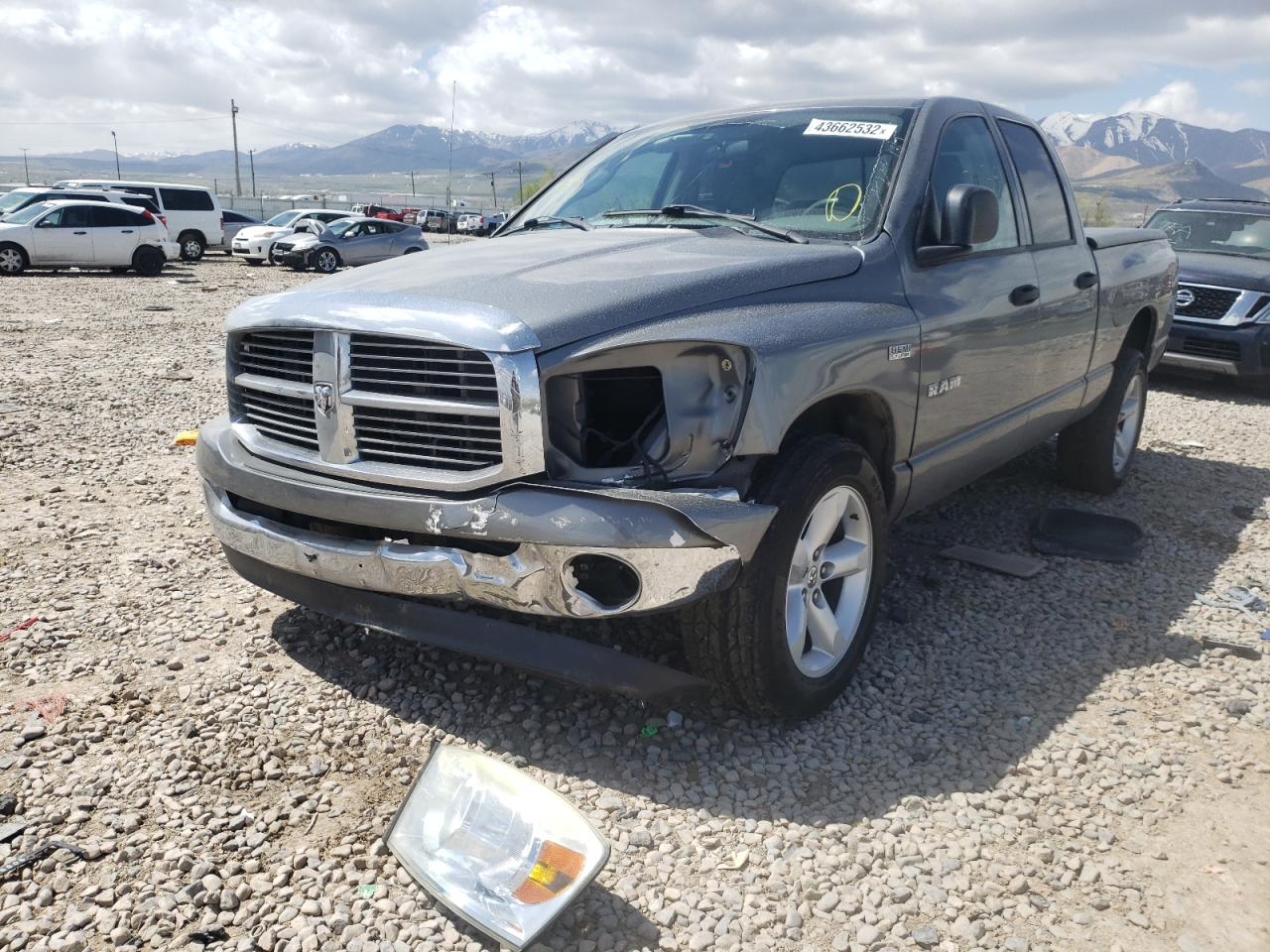 Photo 9 from auction – 2008 DODGE RAM 1500 S with VIN 1D7HA18228J135309