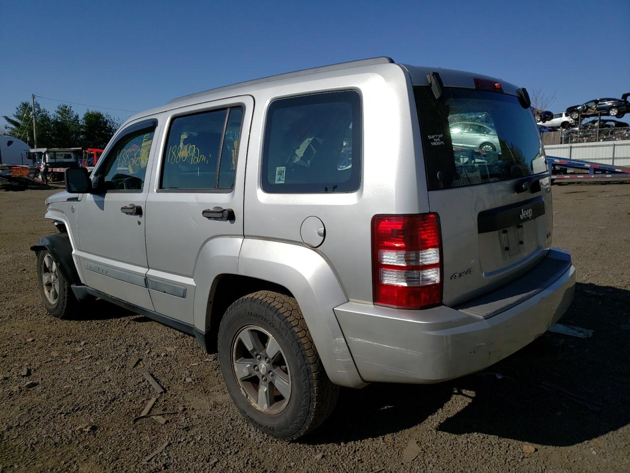 Photo 3 from auction – 2008 JEEP LIBERTY SP with VIN 1J8GN28K98W155553