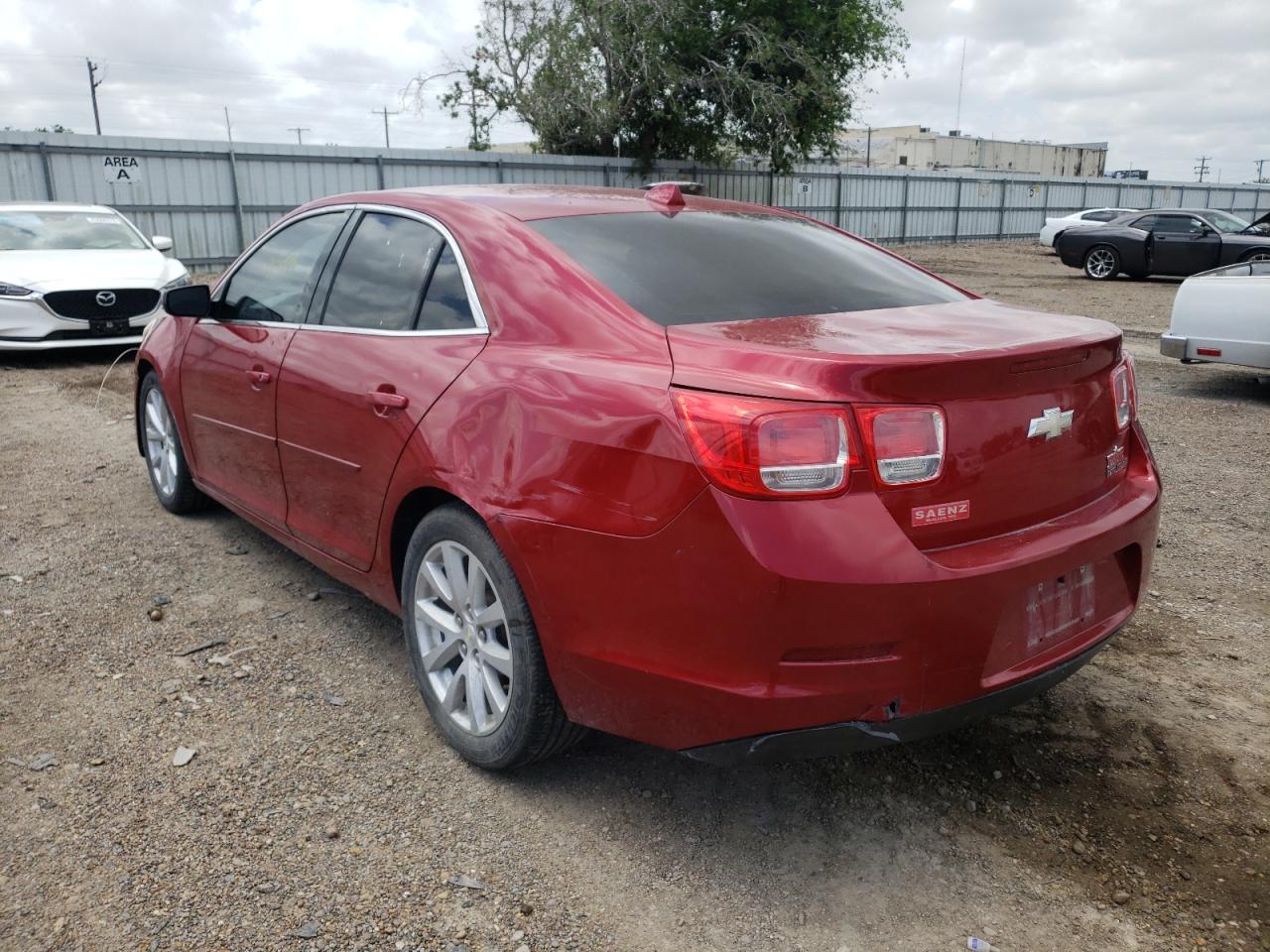 Photo 3 from auction – 2013 CHEVROLET MALIBU 2LT with VIN 1G11E5SA6DF133348