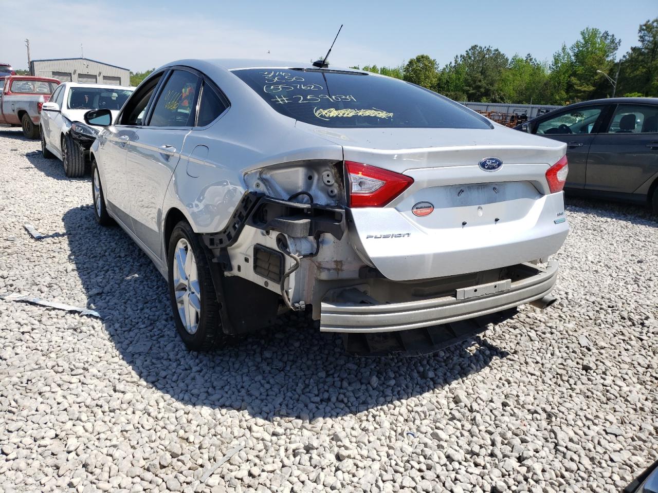 Photo 3 from auction – 2013 FORD FUSION SE with VIN 3FA6P0HR0DR259043