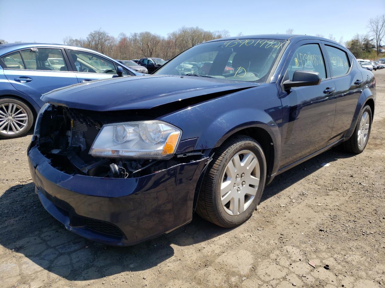Photo 2 from auction – 2013 DODGE AVENGER SE with VIN 1C3CDZAB4DN710750