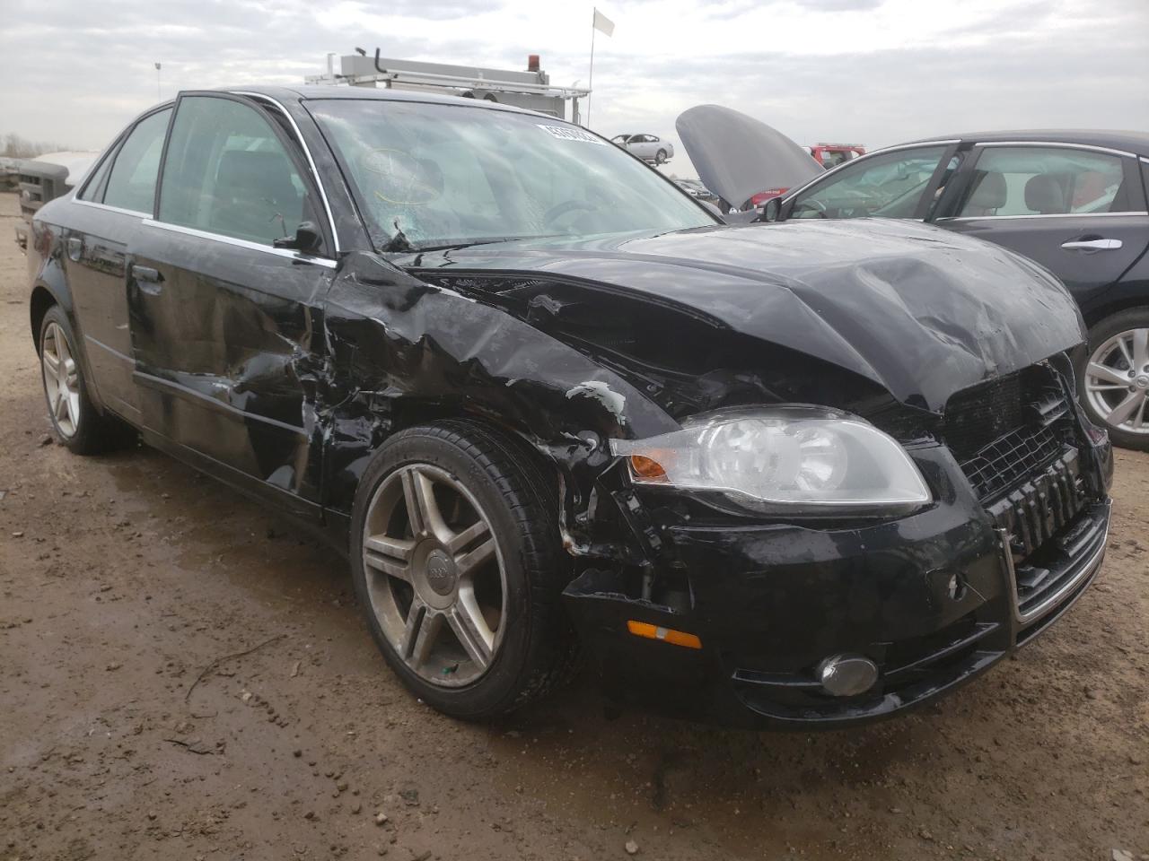 AUDI A4 2007 with VIN WAUDF78E47A225516 - Photo from auction