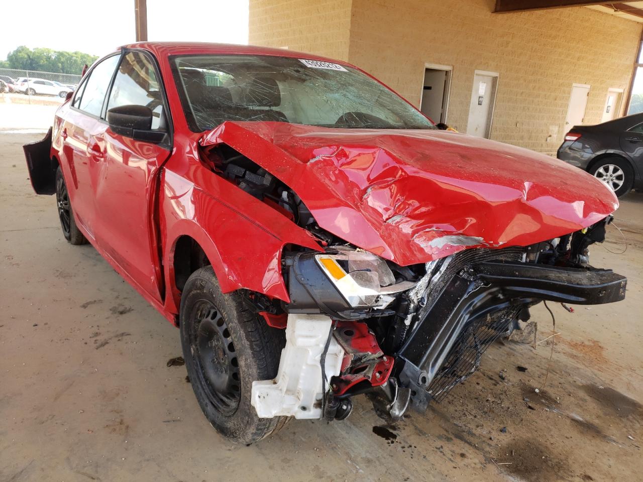 VOLKSWAGEN JETTA BASE 2014 with VIN 3VW2K7AJXEM405321 - Photo from auction