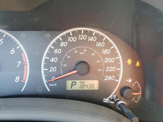 Photo 8 from auction – 2009 TOYOTA COROLLA with VIN 2T1BU40E29C057304