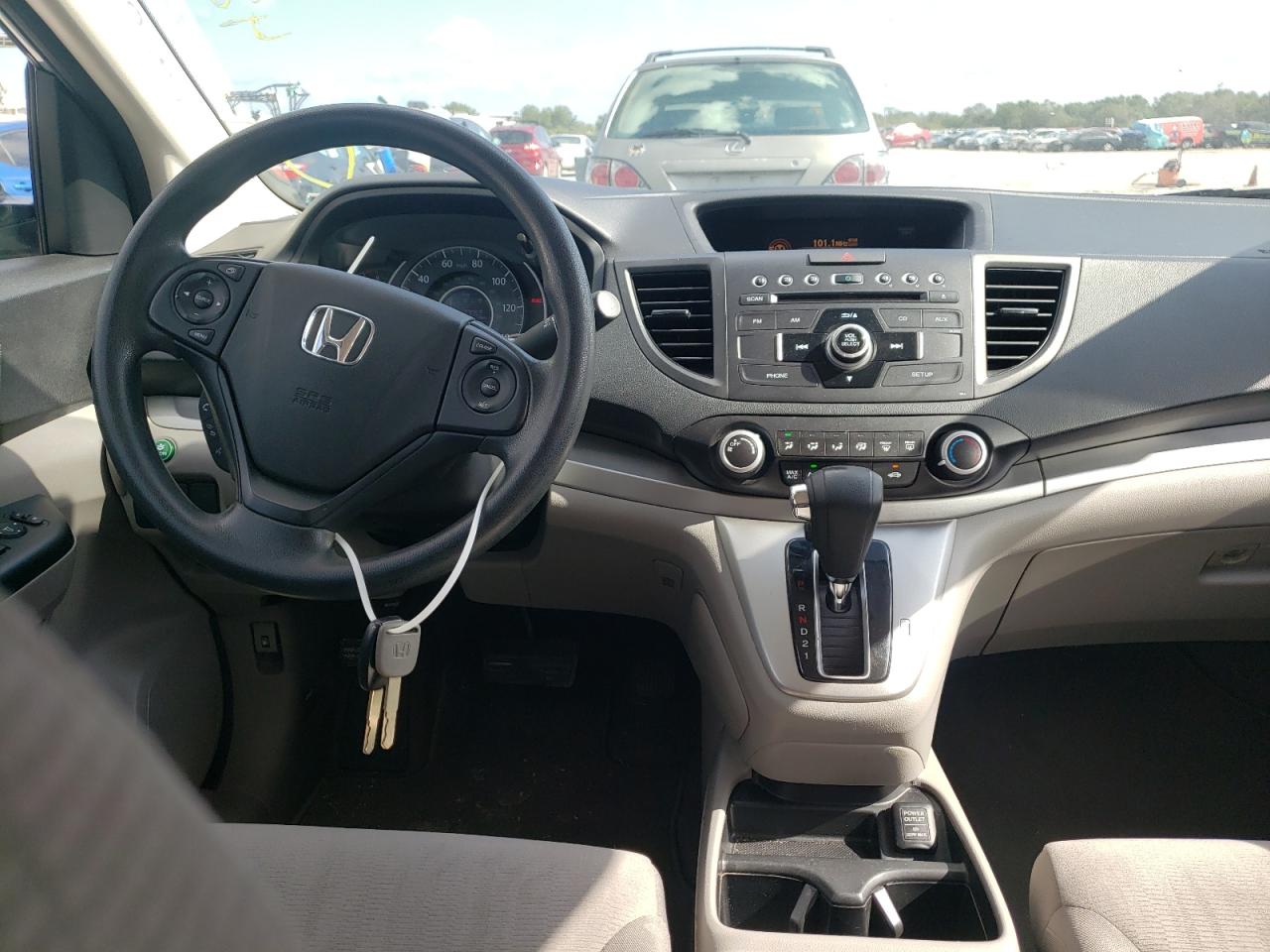 Photo 9 from auction – 2012 HONDA CR-V LX with VIN 5J6RM3H31CL020685