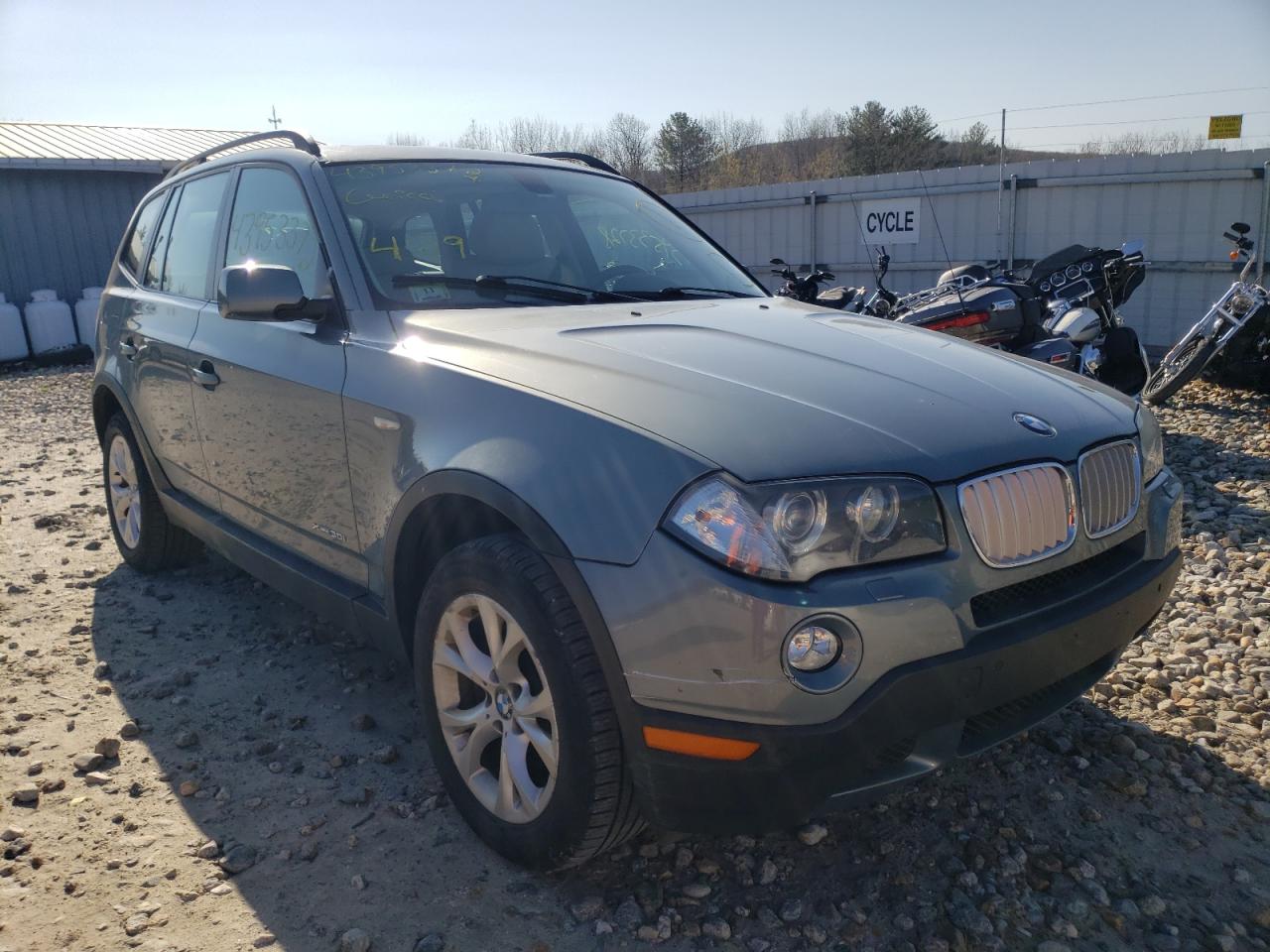 BMW X3 XDRIVE3 2009 with VIN WBXPC93449WJ29591 - Photo from auction