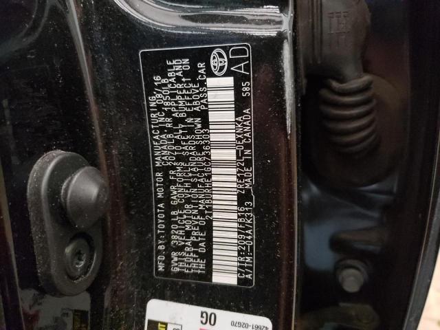 Photo 10 from auction – 2016 TOYOTA COROLLA L with VIN 2T1BURHE1GC736303