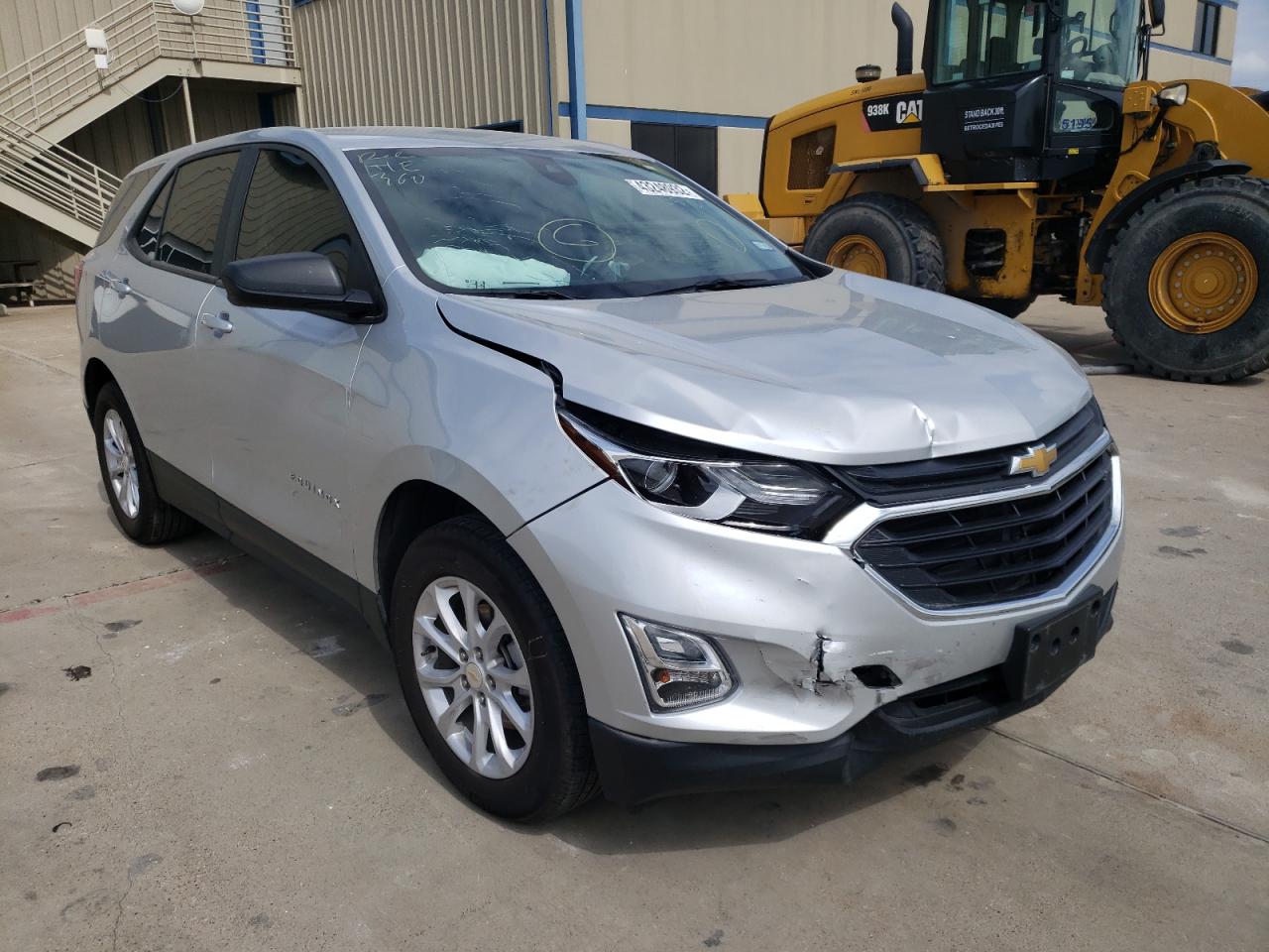 CHEVROLET EQUINOX LS 2021 with VIN 3GNAXHEVXMS105721 - Photo from auction