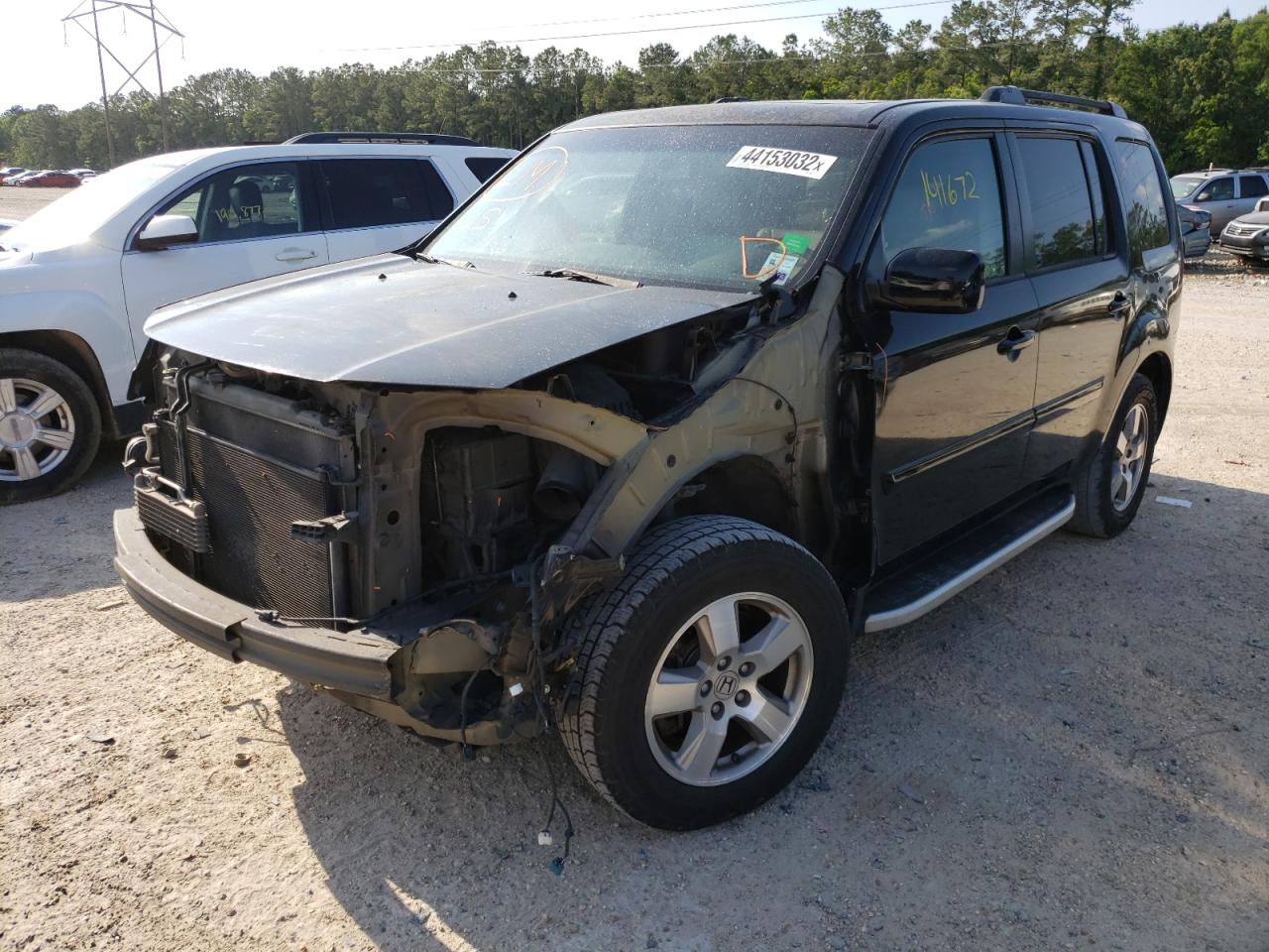 Photo 2 from auction – 2011 HONDA PILOT EXL with VIN 5FNYF3H55BB035611