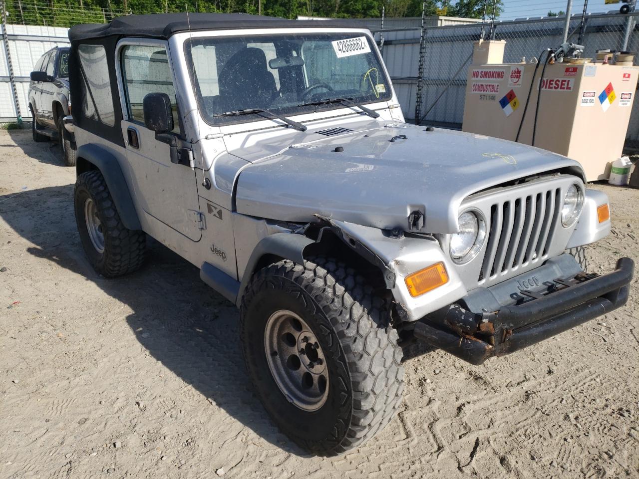 JEEP WRANGLER X 2006 with VIN 1J4FA39S66P764765 - Photo from auction