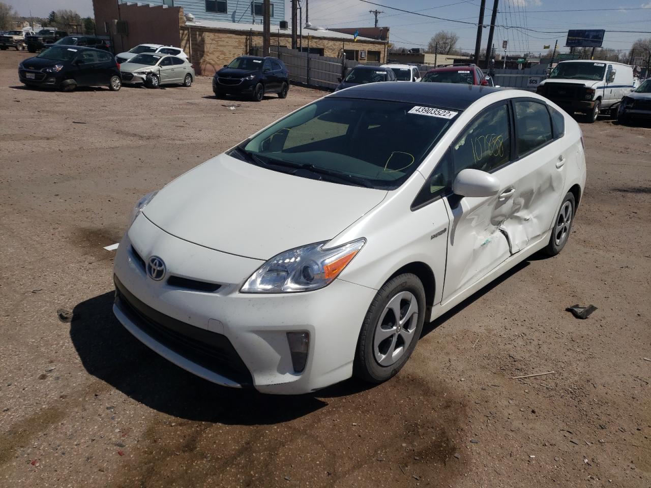 Photo 2 from auction – 2012 TOYOTA PRIUS with VIN JTDKN3DU1C1503219