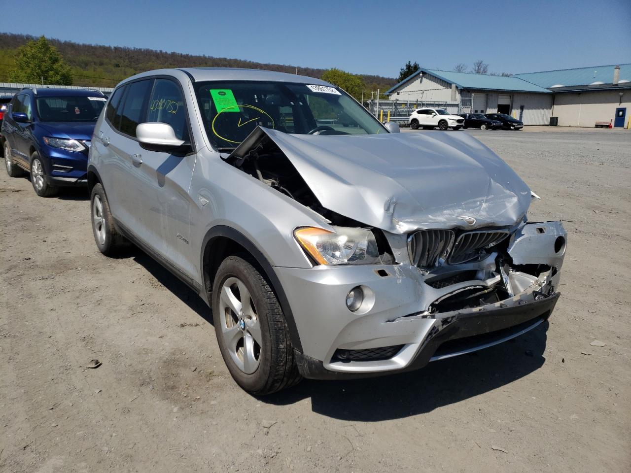 BMW X3 XDRIVE2 2011 with VIN 5UXWX5C57BL711477 - Photo from auction