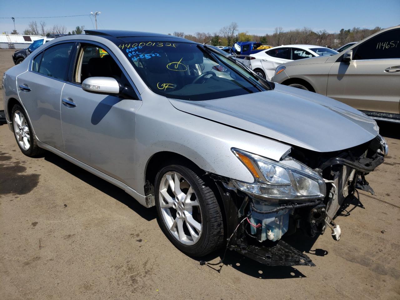 NISSAN MAXIMA S 2014 with VIN 1N4AA5AP0EC442573 - Photo from auction