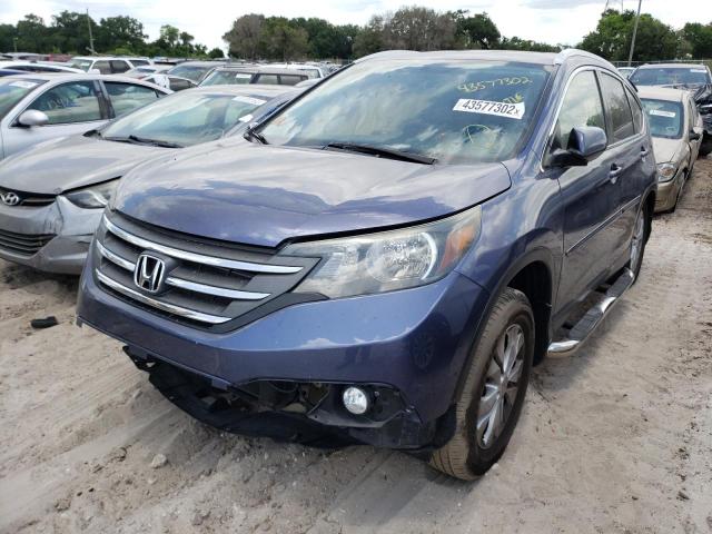 Photo 2 from auction – 2014 HONDA CR-V EXL with VIN 2HKRM3H79EH524286