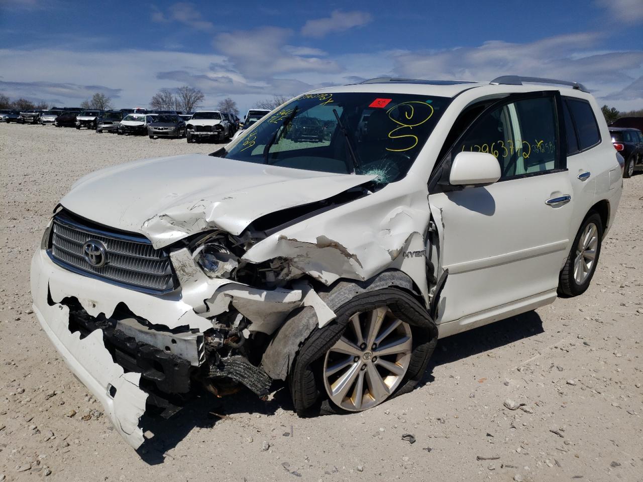 Photo 2 from auction – 2009 TOYOTA HIGHLANDER with VIN JTEEW44A992032716