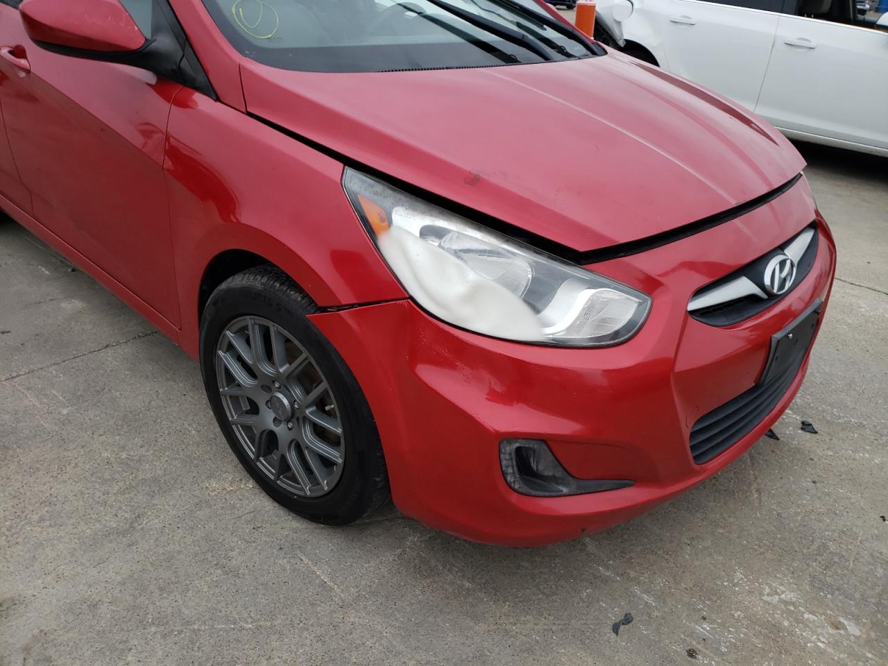 Photo 9 from auction – 2012 HYUNDAI ACCENT GLS with VIN KMHCT5AE8CU002986