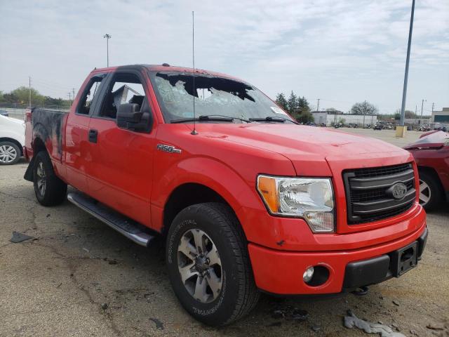 FORD F150 SUPER 2013 with VIN 1FTFX1EF3DFD10140 - Photo from auction