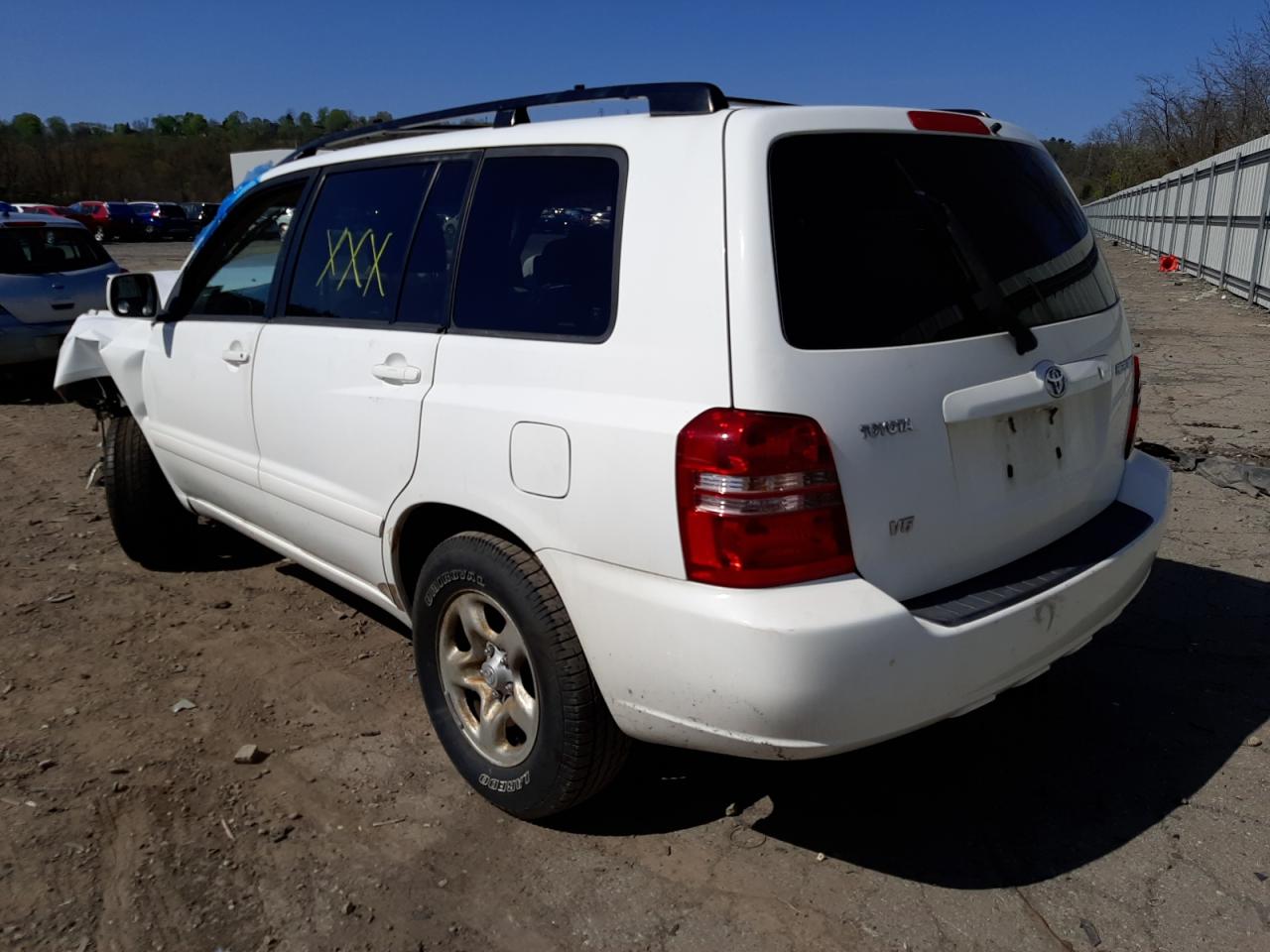 Photo 3 from auction – 2001 TOYOTA HIGHLANDER with VIN JTEGF21A210023857