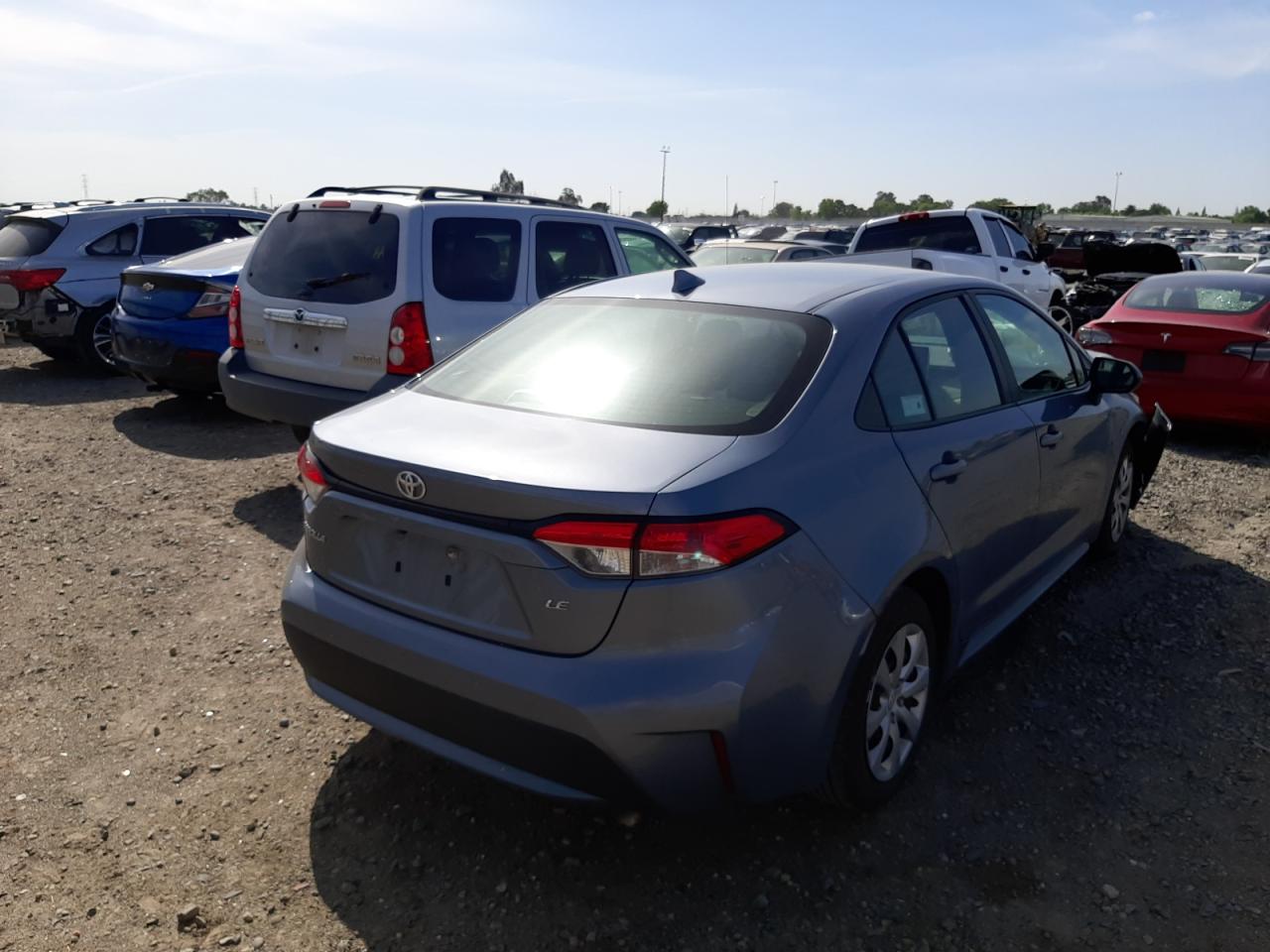 Photo 4 from auction – 2020 TOYOTA COROLLA LE with VIN 5YFEPRAE7LP107766
