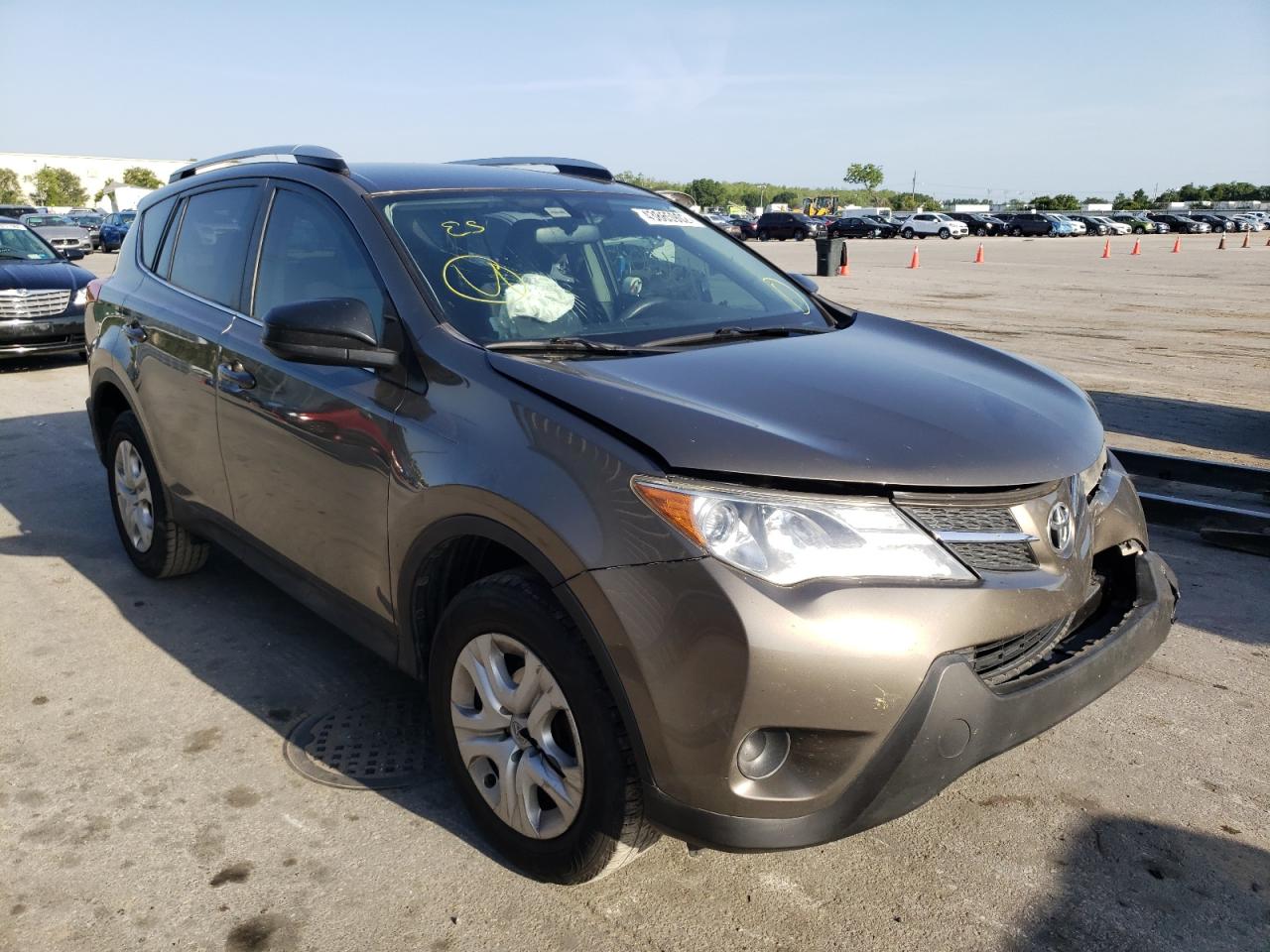 TOYOTA RAV4 LE 2014 with VIN JTMZFREV0ED038150 - Photo from auction
