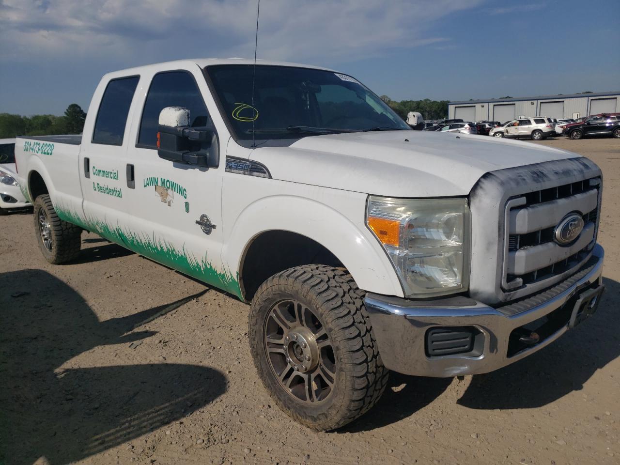FORD F350 SUPER 2011 with VIN 1FT8W3BT9BEA56129 - Photo from auction