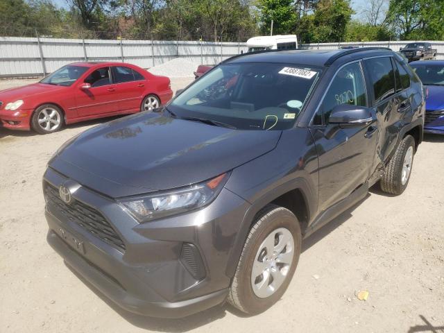 Photo 2 from auction – 2021 TOYOTA RAV4 LE with VIN 2T3K1RFV7MC131376