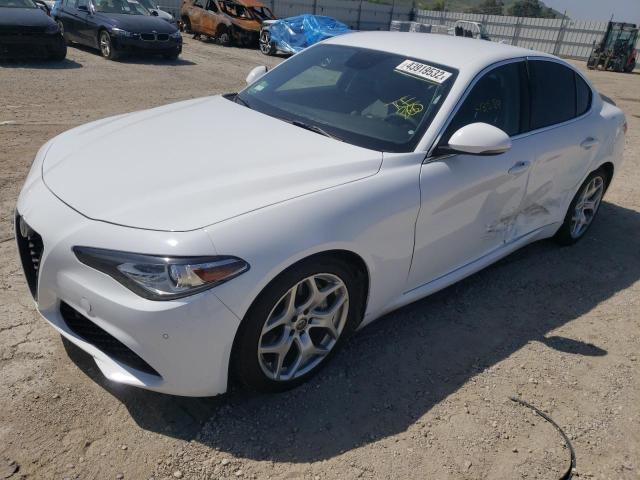 Photo 2 from auction – 2018 ALFA ROMEO GIULIA TI with VIN ZARFAECN2J7592401