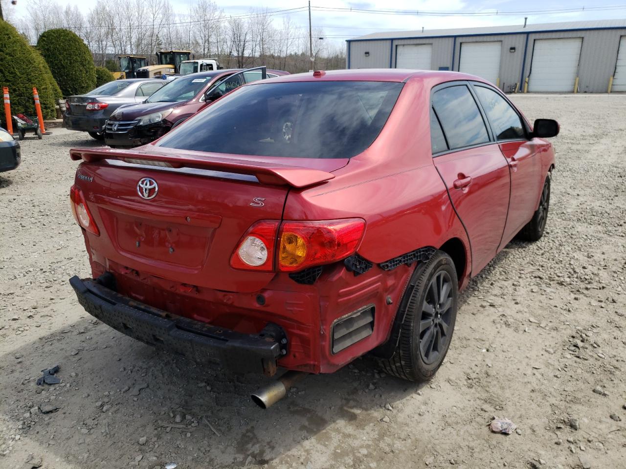 Photo 4 from auction – 2009 TOYOTA COROLLA BA with VIN 2T1BU40E49C052556