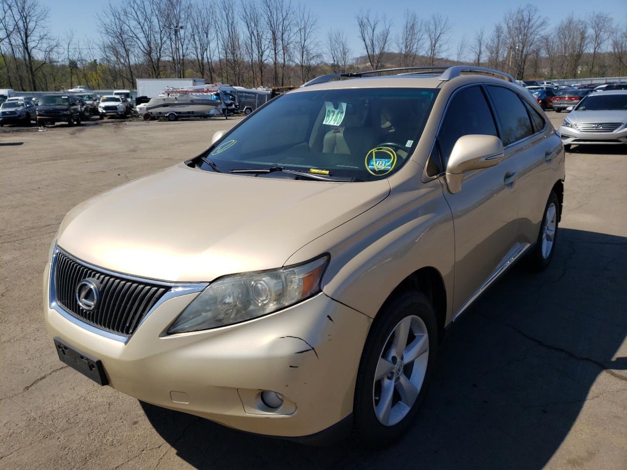 Photo 2 from auction – 2010 LEXUS RX 350 with VIN JTJZK1BA6A2403223