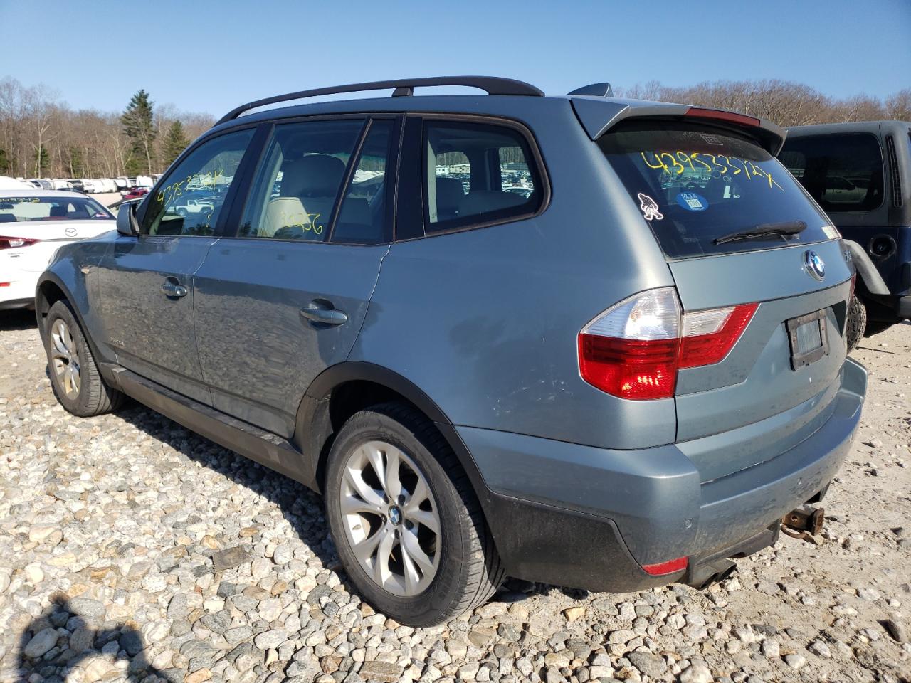 Photo 3 from auction – 2009 BMW X3 XDRIVE3 with VIN WBXPC93449WJ29591