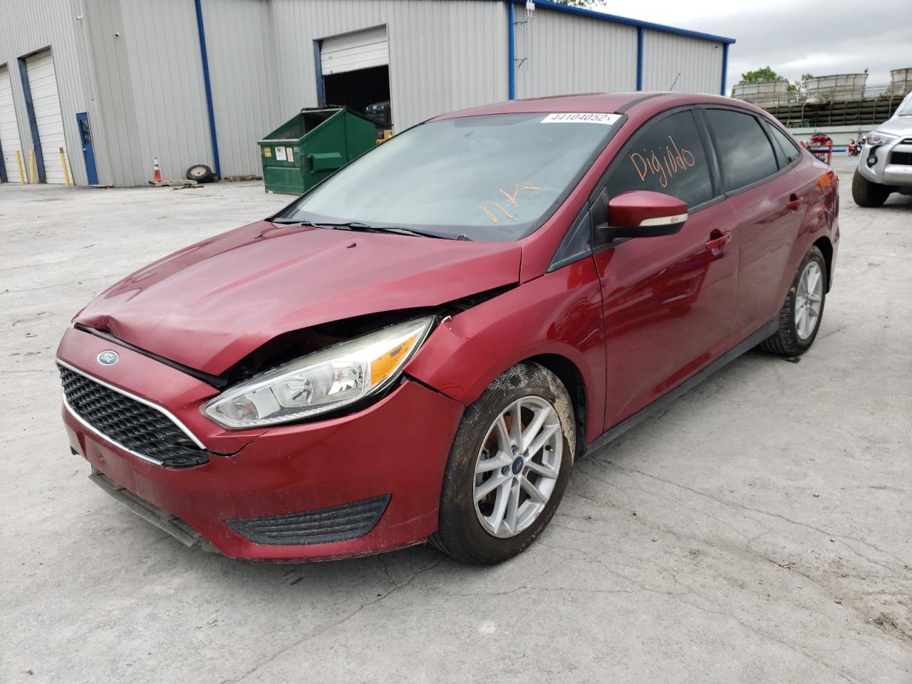 Photo 2 from auction – 2016 FORD FOCUS SE with VIN 1FADP3F20GL393598