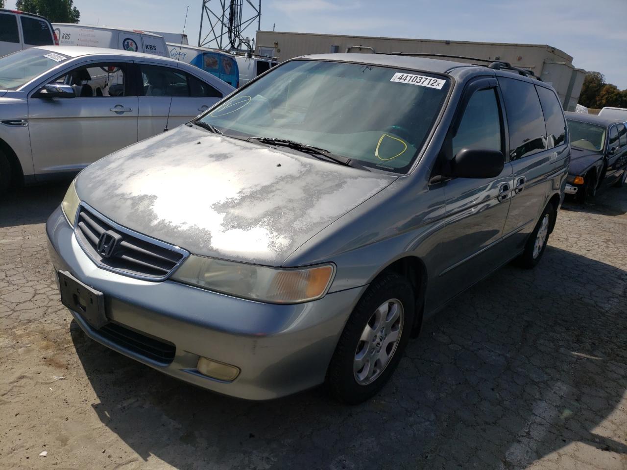Photo 2 from auction – 2002 HONDA ODYSSEY EX with VIN 2HKRL18782H508194