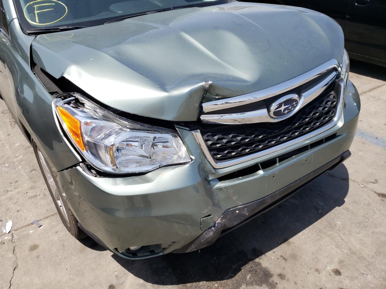 Photo 9 from auction – 2015 SUBARU FORESTER 2 with VIN JF2SJAHC8FH532702