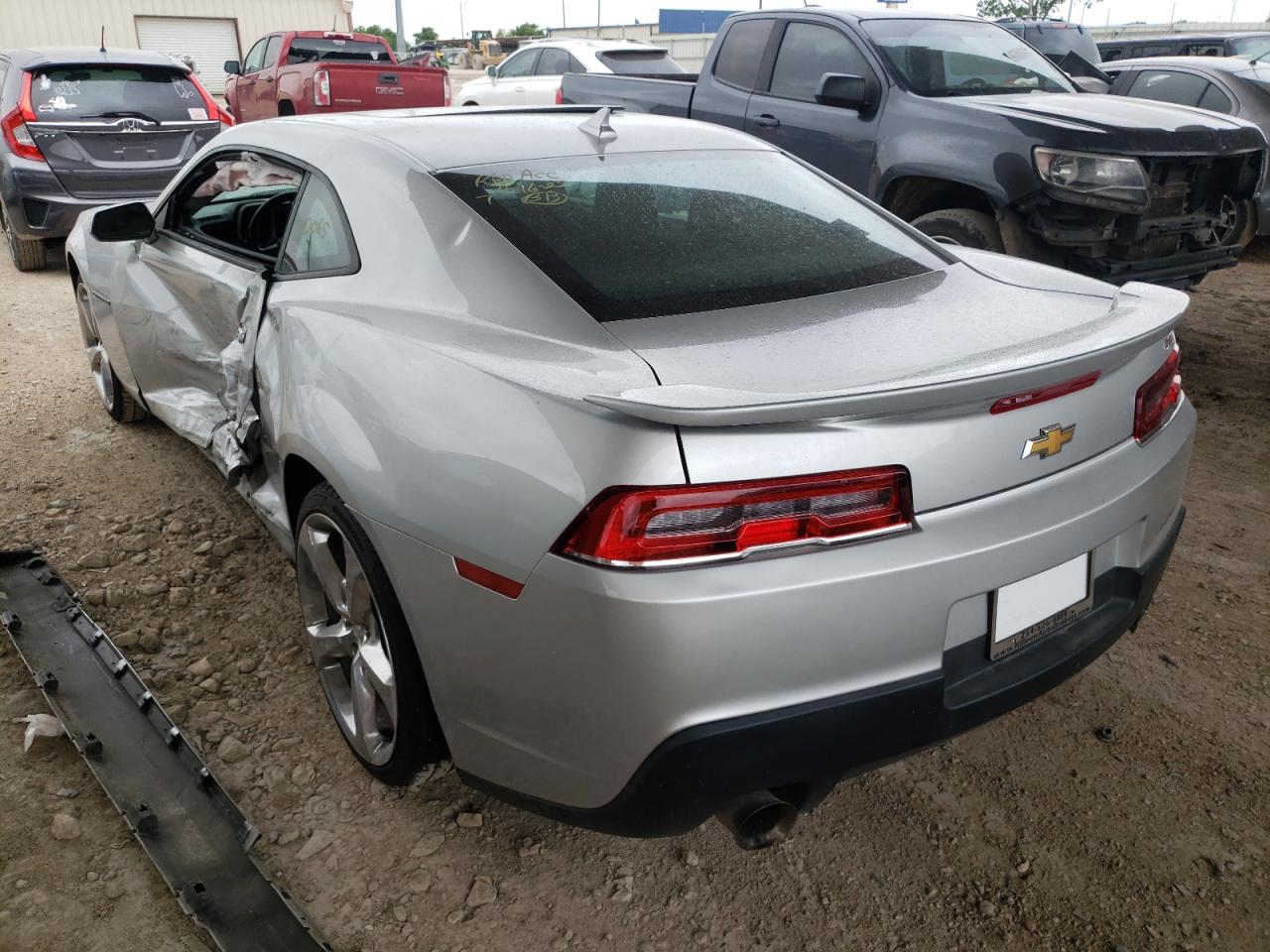 Photo 3 from auction – 2015 CHEVROLET CAMARO LT with VIN 2G1FD1E36F9271885