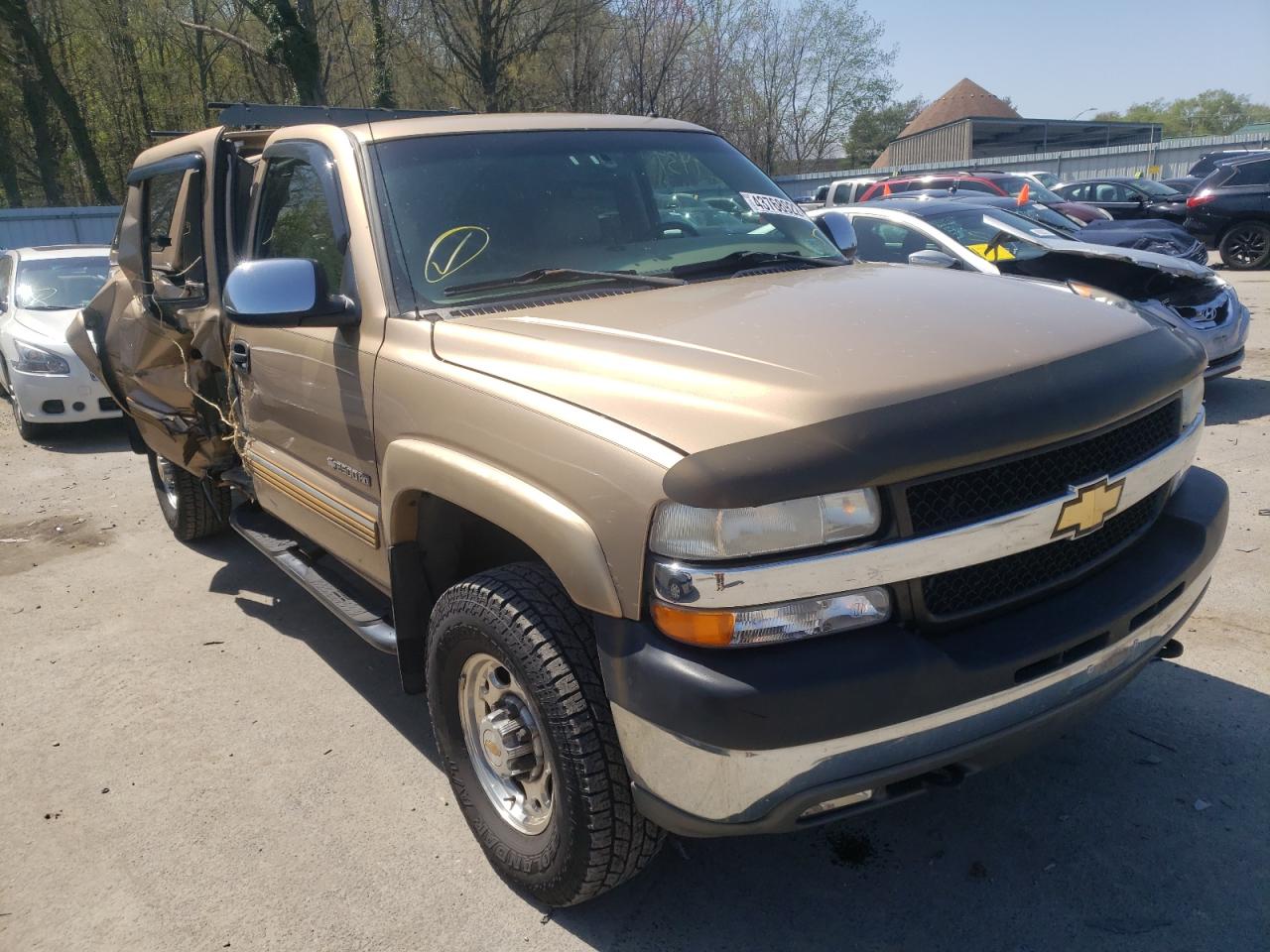 CHEVROLET SILVERADO 2001 with VIN 1GCHK29U51E187237 - Photo from auction