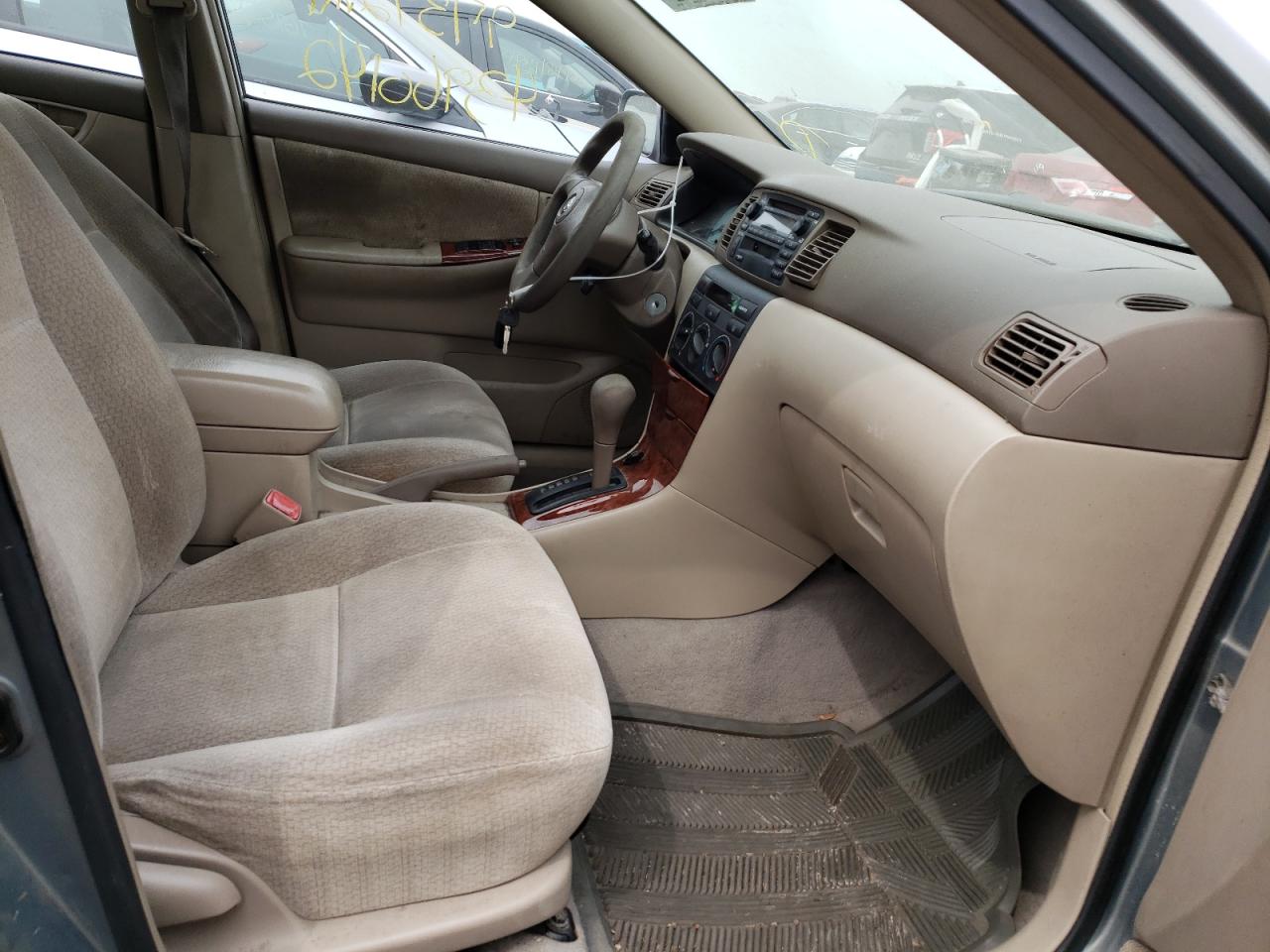 Photo 5 from auction – 2004 TOYOTA COROLLA CE with VIN 2T1BR32E84C187024