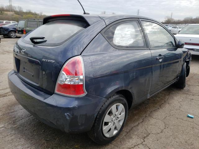 Photo 4 from auction – 2010 HYUNDAI ACCENT BLU with VIN KMHCM3AC2AU172564