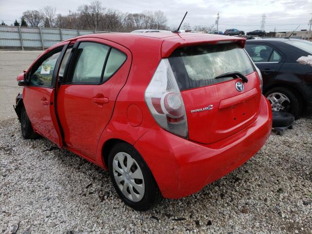 Photo 3 from auction – 2012 TOYOTA PRIUS C with VIN JTDKDTB34C1519699