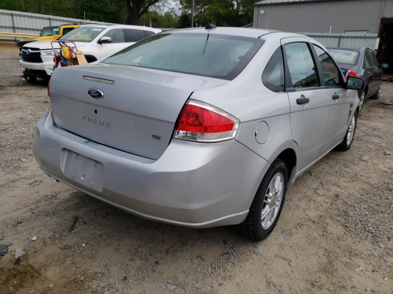 Photo 4 from auction – 2008 FORD FOCUS SE with VIN 1FAHP35N88W174126