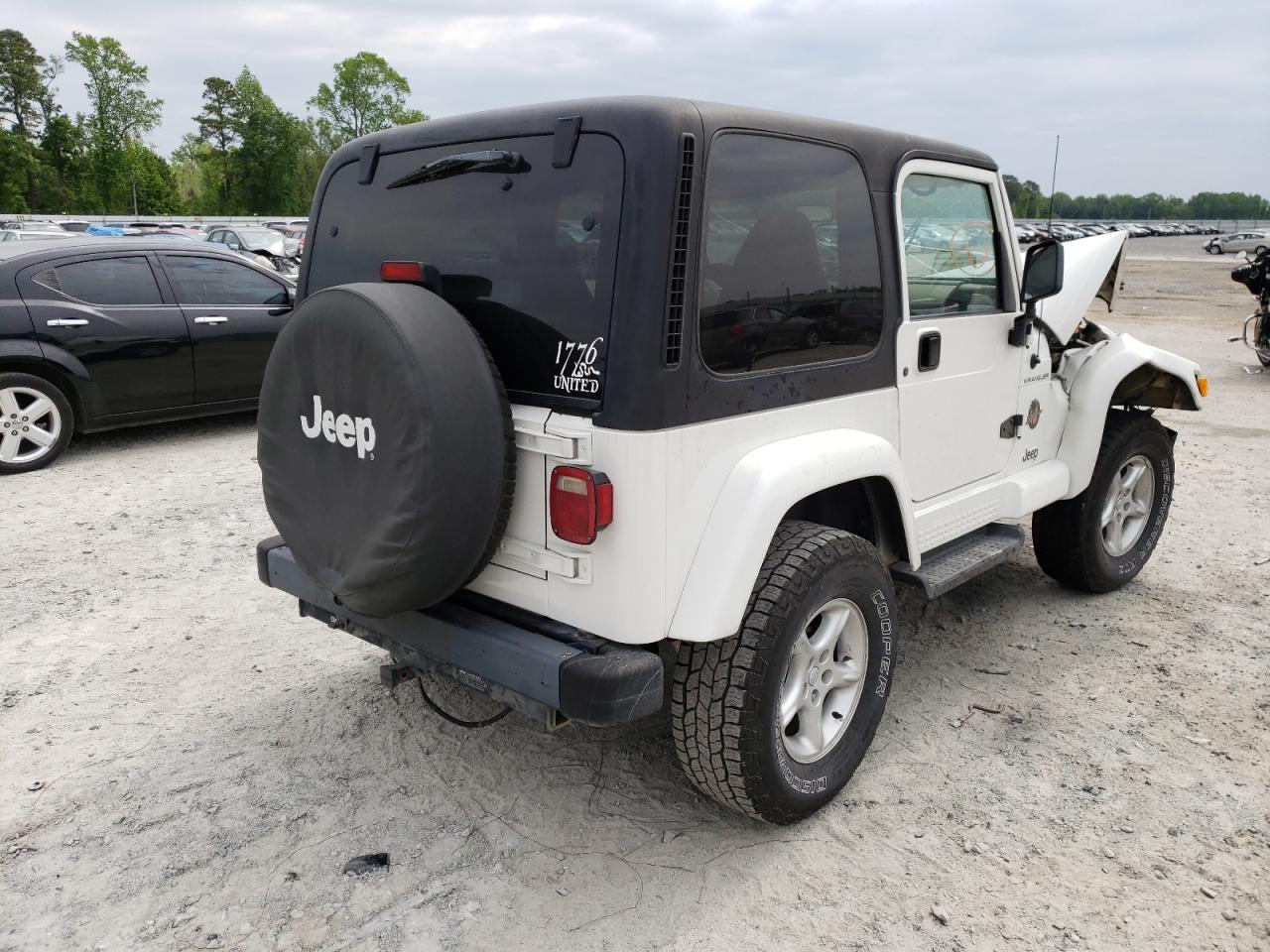 Photo 4 from auction – 2000 JEEP WRANGLER / with VIN 1J4FA59S9YP777721