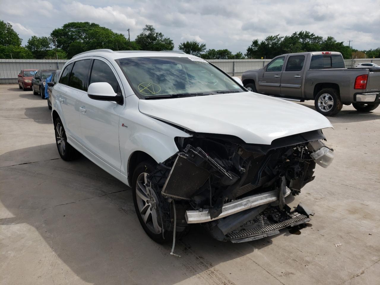Photo 1 from auction – 2014 AUDI Q7 PRESTIG with VIN WA1DGAFE9ED004838