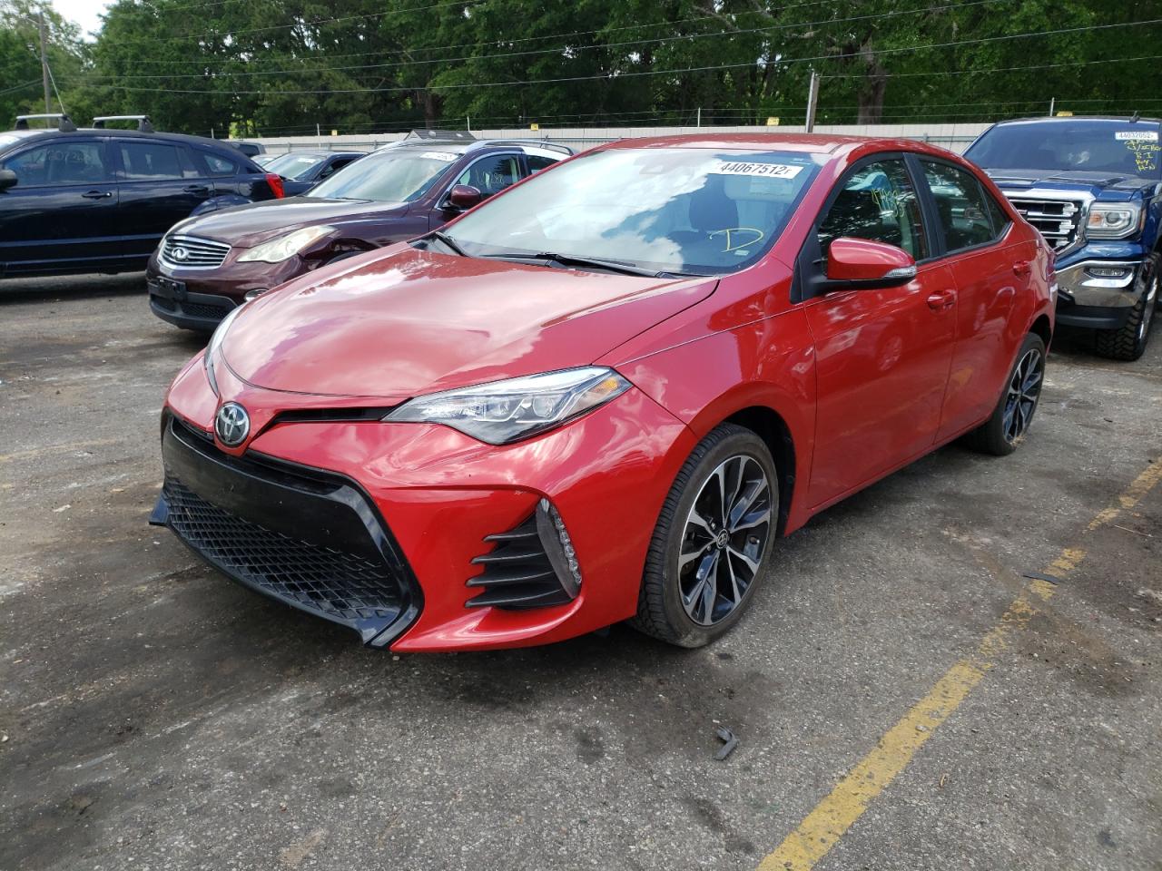 Photo 2 from auction – 2019 TOYOTA COROLLA L with VIN 5YFBURHE0KP908412